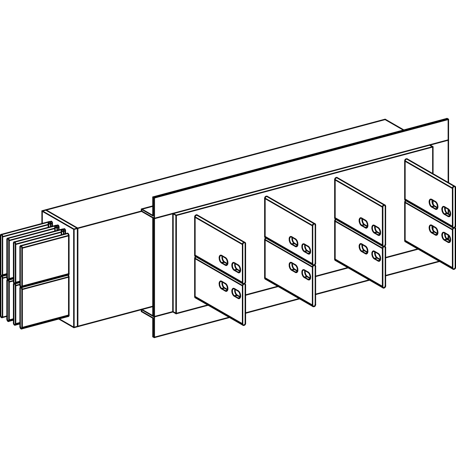 KRA3200EL41 СЕКЦИЯ ПРИСОЕДИНИТЕЛЬНАЯ К ТР-РУ Schneider Electric Canalis 
