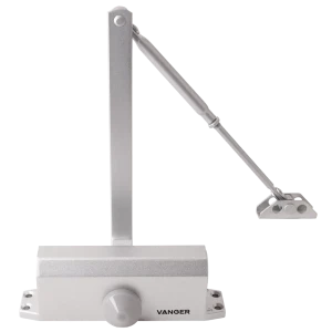 Доводчик дверной Vanger DC-120SL, до 120 кг, цвет серебро