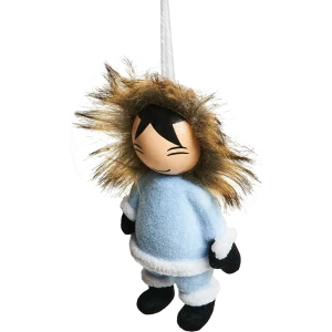 87036508 Елочная игрушка Мальчик 12x6.5 цвет синий STLM-1495236