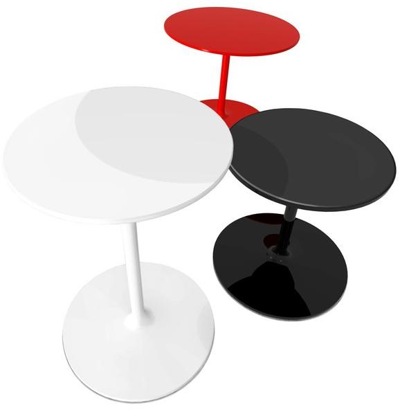 REXITE Круглый журнальный столик из технополимера sun-id-1382458 - Вид №1