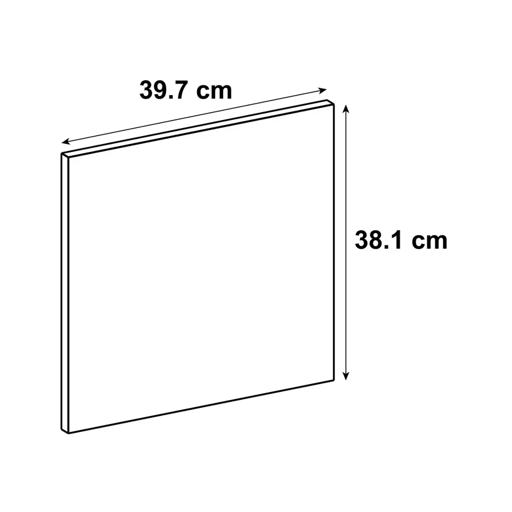 Фасад для кухонного ящика Петергоф 39.7x38.1 см Delinia ID МДФ цвет бежевый STLM-2034357 - Вид №4