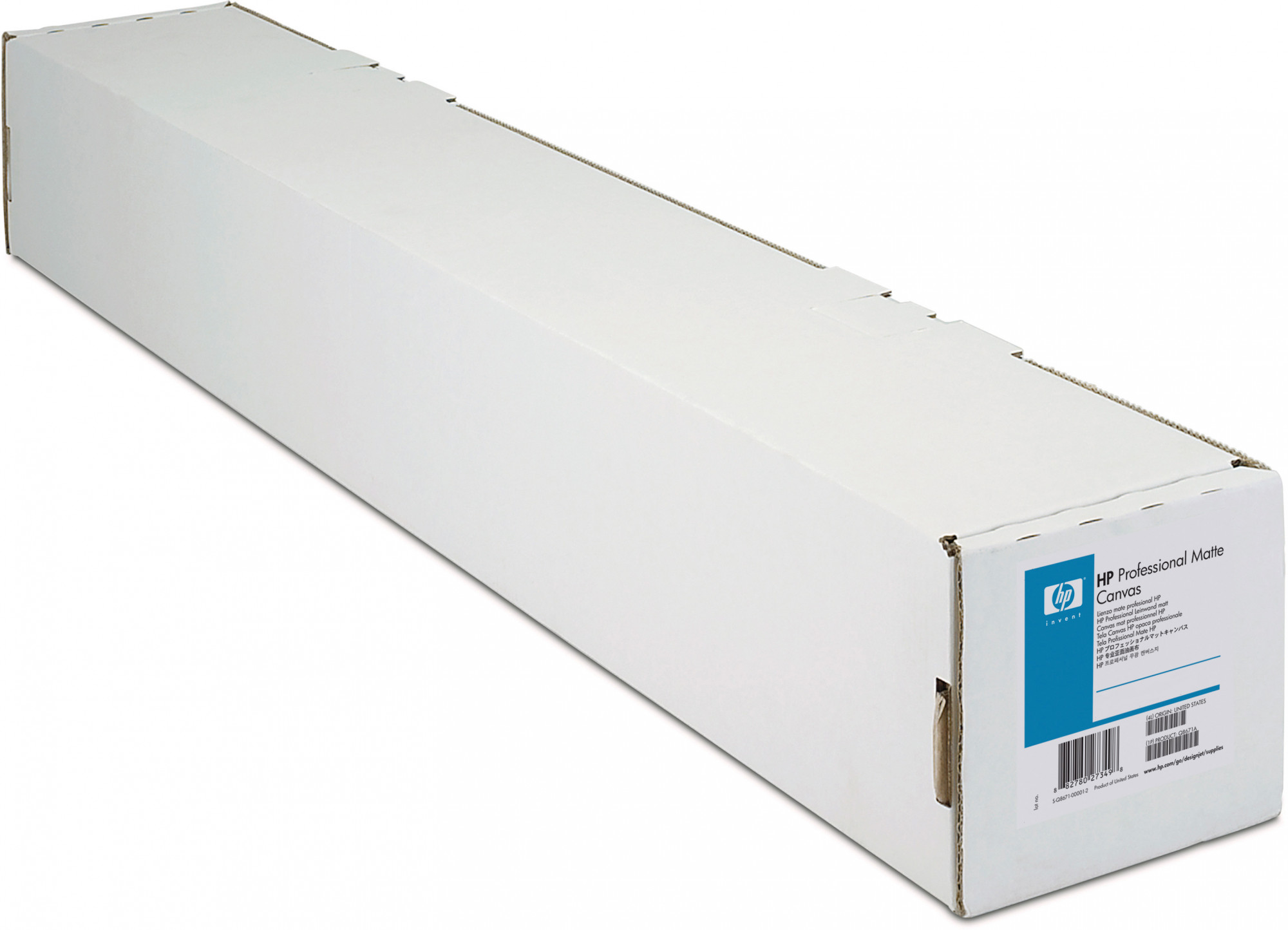 E4J61B professional matte canvas, 392 g/m?, 1067 mm x 15.2 m HP Santreyd 
