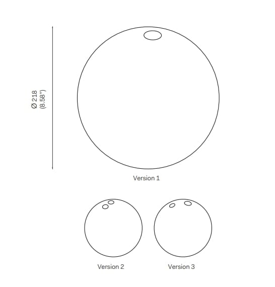 Круглая латунная ВАЗа Michael Anastassiades BALL VASE ARCH-00100971 - Вид №2