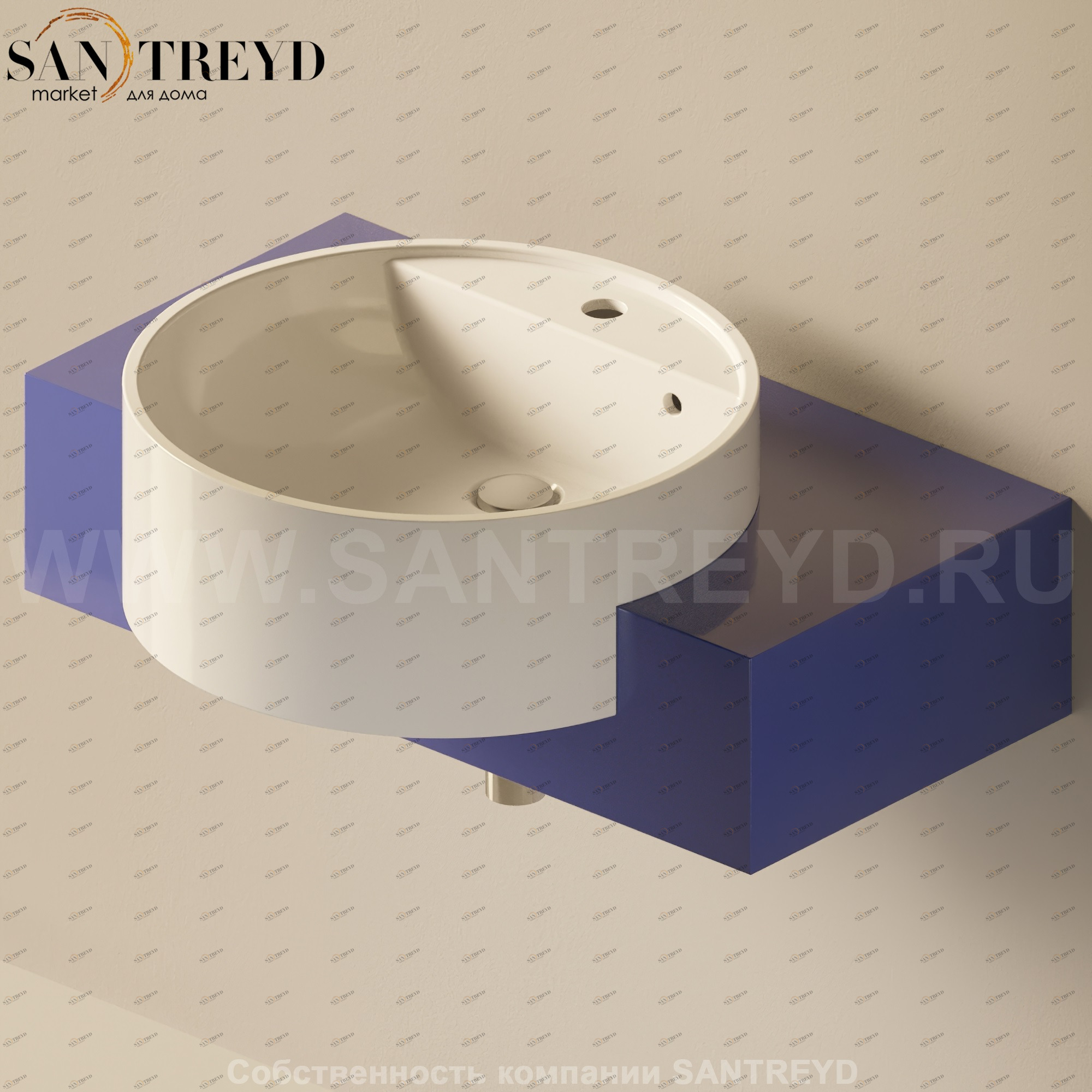 Flaminia FORTY6 Столешница от 80 до 250 см синяя F65054.5003 Ceramica Flaminia F650545003