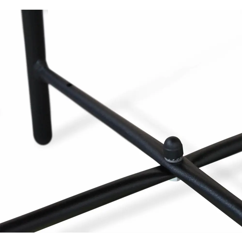 Банкетка Sheffilton SHT-B4 41x41x40 см металл цвет синий STLM-2102069 - Вид №3