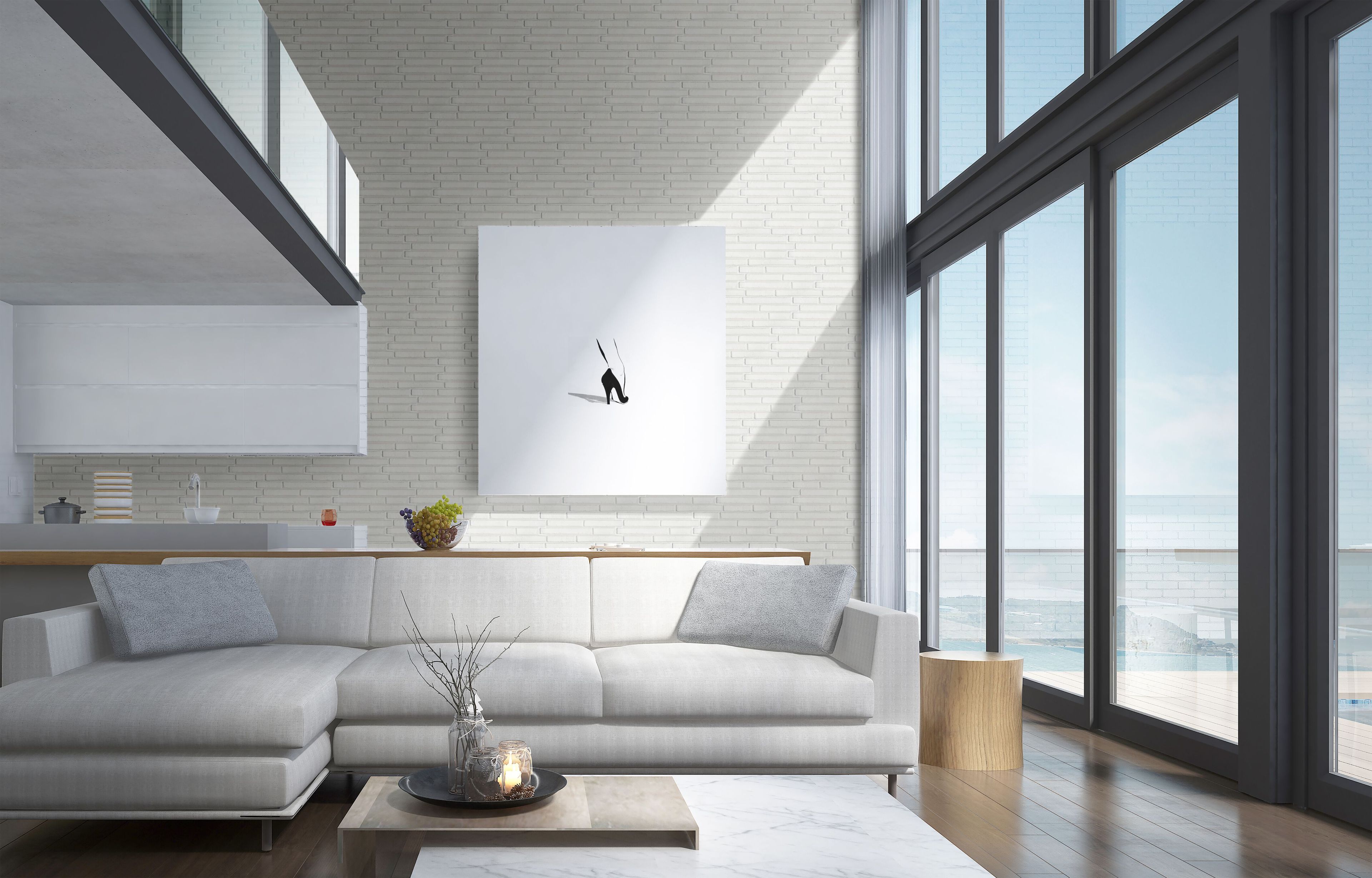 Керамогранит с эффектом кирпича KERADOM URBAN ARCH-00081356 - Вид №4