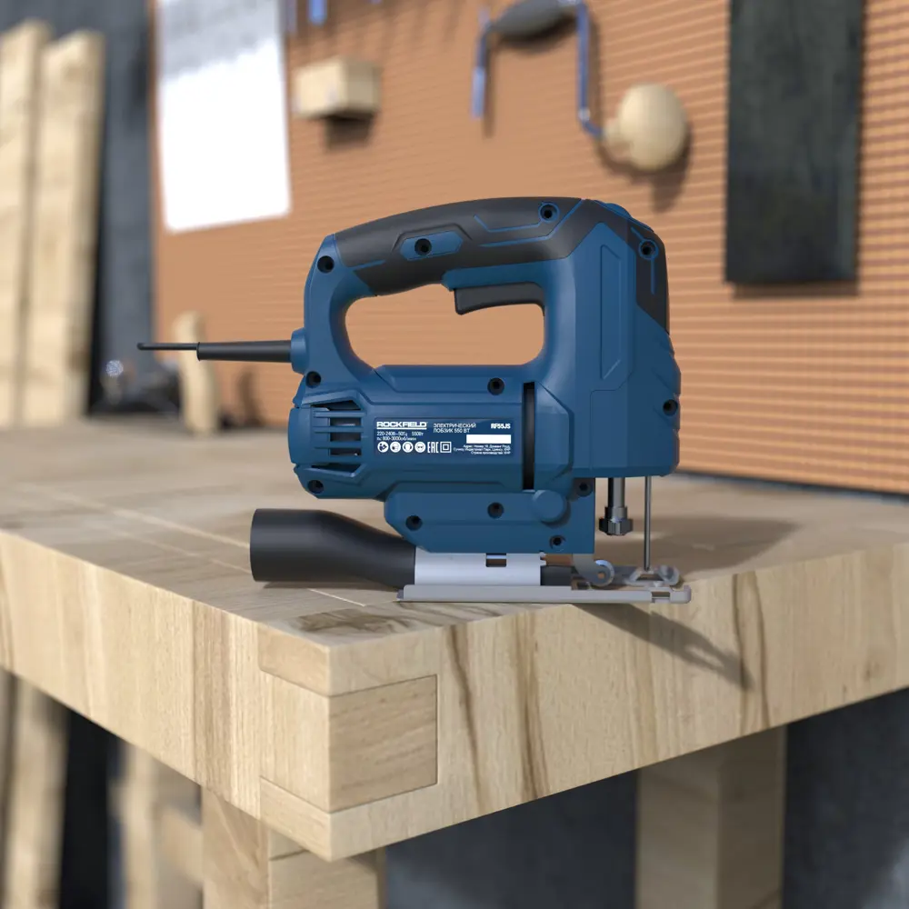 Сетевой лобзик Rockfield RF55JS для точного распила дерева и металла 89366501 STLM-0846101 - Вид №15