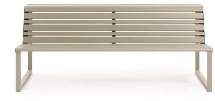 Urbantime Скамья со спинкой и двухместным сиденьем Ventiquattrore.h24 sun-id-1470050 - Вид №4