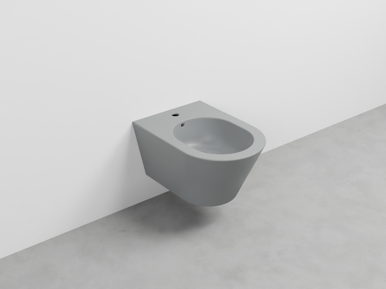 MRBS-BR Биде подвесное с одним отверстием под смеситель, в комплекте с крепежами cielo Mare Ceramica Cielo