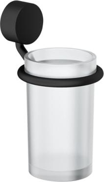 815.04.11165 Стеклянная кружка с держателем HEWI Halter und Becher 