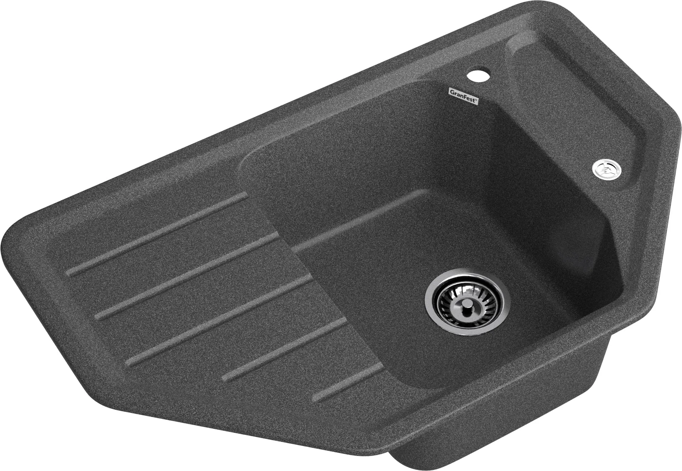 Кухонная мойка Искусственный камень CORNER S316 GranFest C-800E-S316 - Вид №2