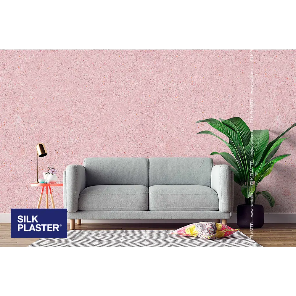Жидкие обои Silk Plaster Absolute А243 1.075 кг цвет лавандовый 82736044 STLM-2043870  - Вид №3