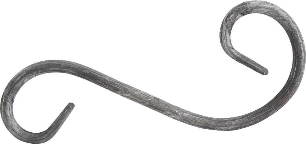 Santreyd: Кованый элемент Лоза S-образный для декора интерьеров 84253312