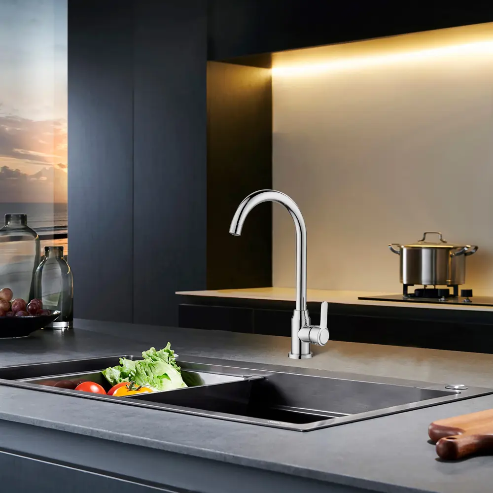 Смеситель кухонный Vidage VFR8631 CH высота 35 см цвет хром STLM-2024725