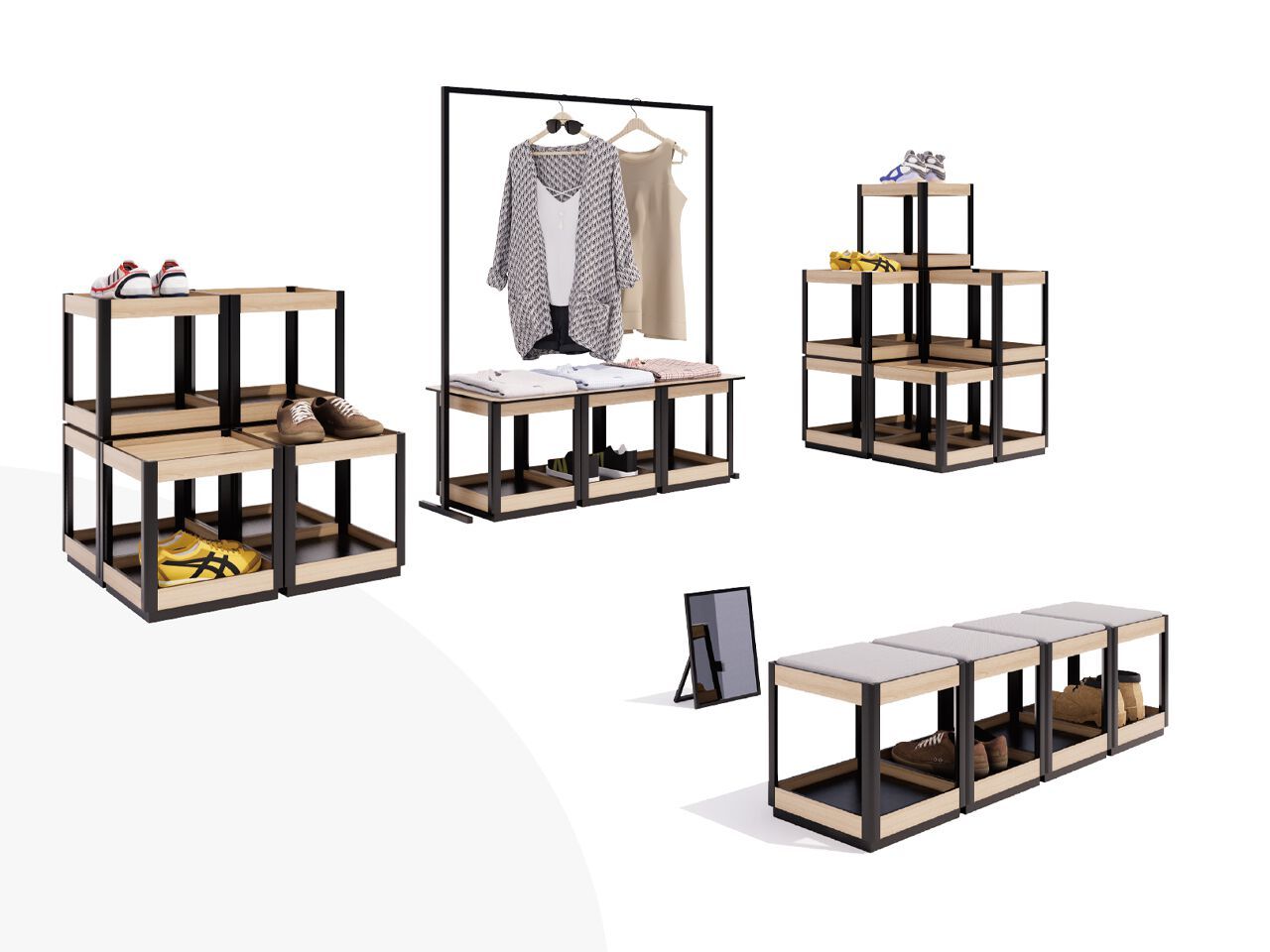 Модульная офисная мебель MaxForm Cross ARCH-00129265 - Вид №2