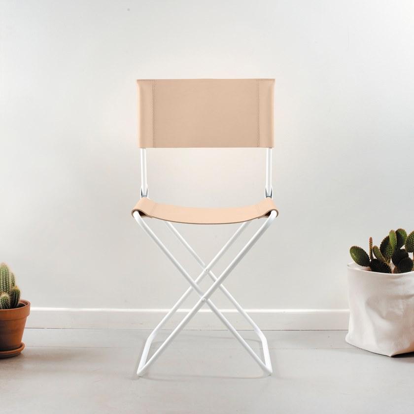 Lafuma Mobilier Складное кожаное садовое кресло Lison Lfm5044_9626 - Вид №1