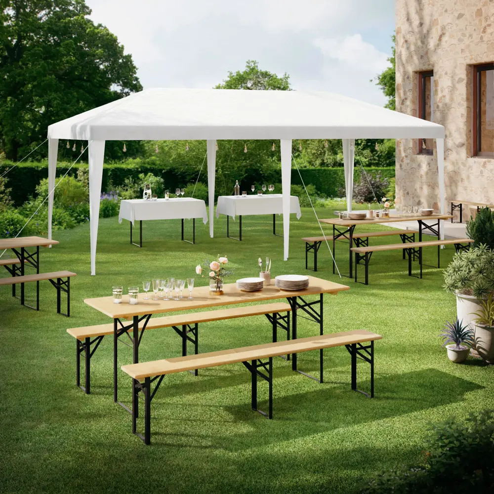 Павильон BEGINIA Bruma 3x6 м сталь белый Товар без серии STLM-2016945 - Вид №18