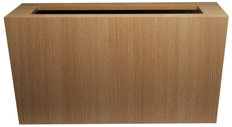 Hobby Flower Низкий прямоугольный горшок с автоматическим поливом Natura sun-id-1389583 - Вид №1