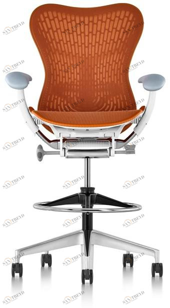 Herman Miller Эргономичный поворотный офисный стул из ткани бабочки Mirra 2 sun-id-1387482