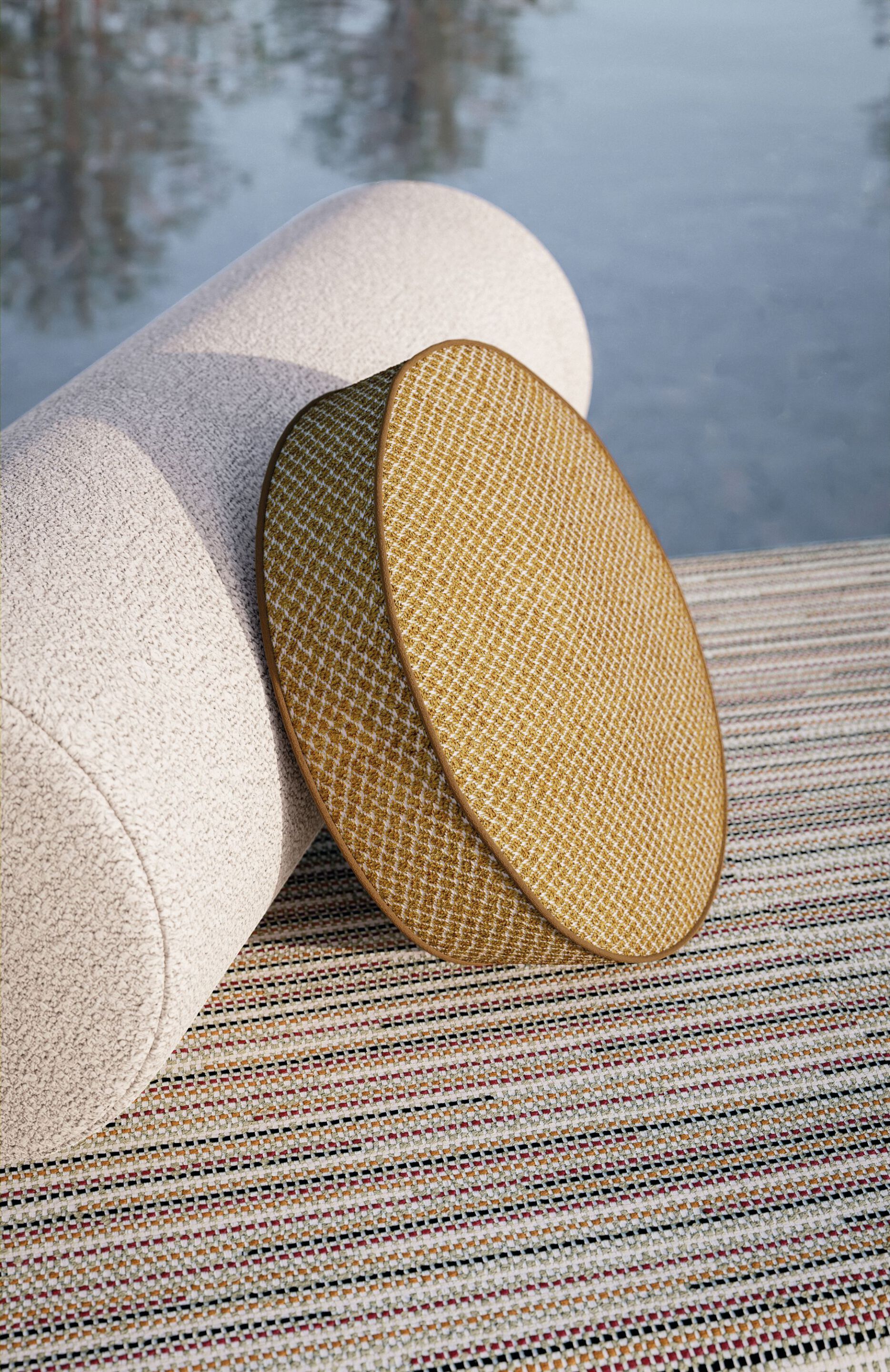 Однотонная обивочная ткань для улицы Casamance West Bay ARCH-00088860 - Вид №6