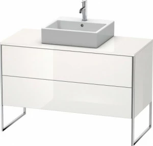 XS492208585 XSquare Тумбочка для консоли напольная Белый глянцевый лак