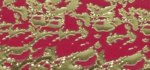 3111540 Фольга "восковая", Парча, 20x10 см, упаковка 1 шт., цвет вереск