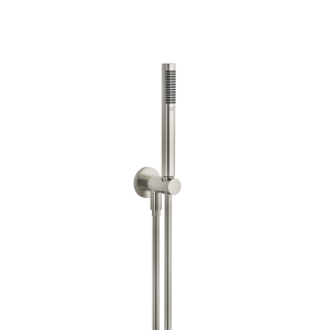 Ручной душевой набор со встроенным держателем для душа FlowReduce - Матовая платина 27802660-060010