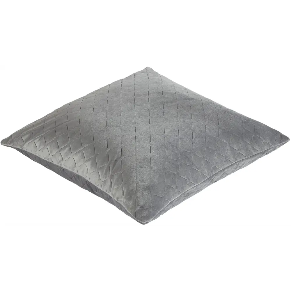 Santreyd Подушка Velvet Granit 3 — серый бархат в интерьере 88035576 STLM-1451045 - Вид №1