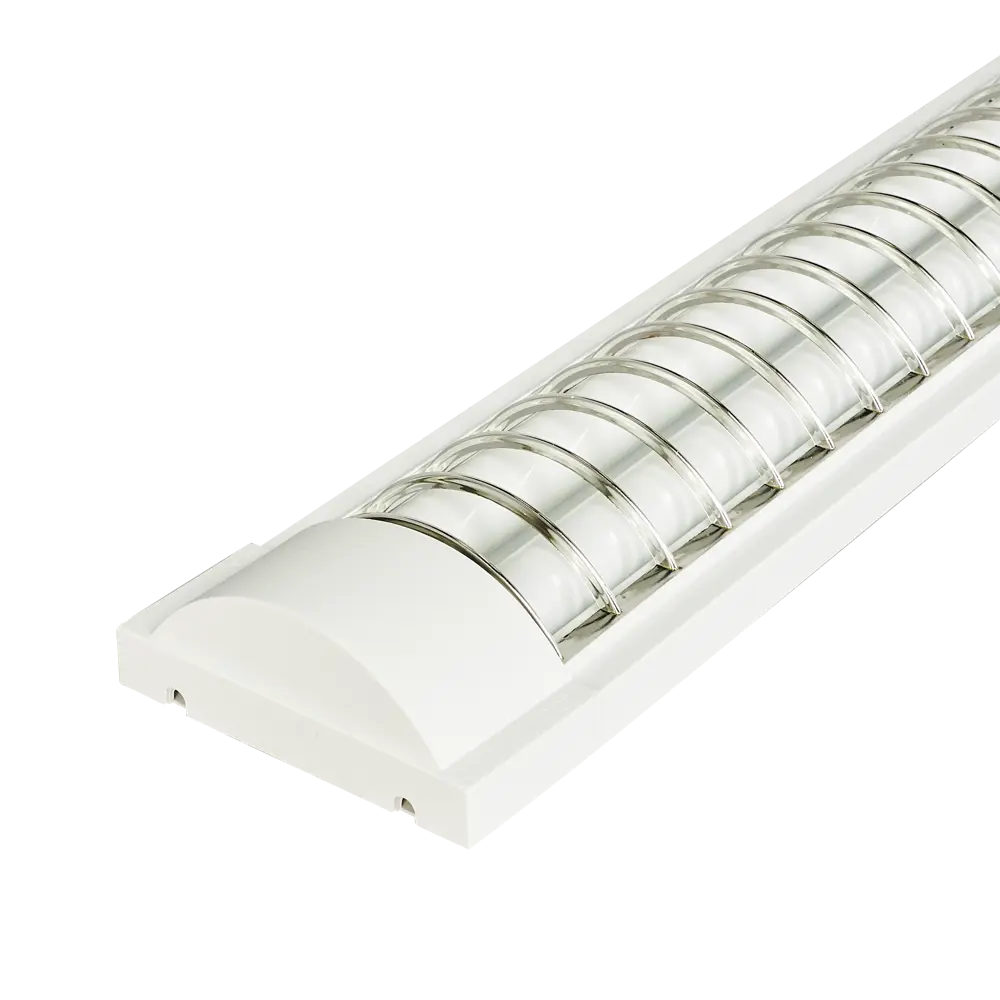 Светильник с решеткой 1240 мм 2х36 Вт, с люминесцентными лампами в комплекте TDM ELECTRIC STLM-2189574 - Вид №3