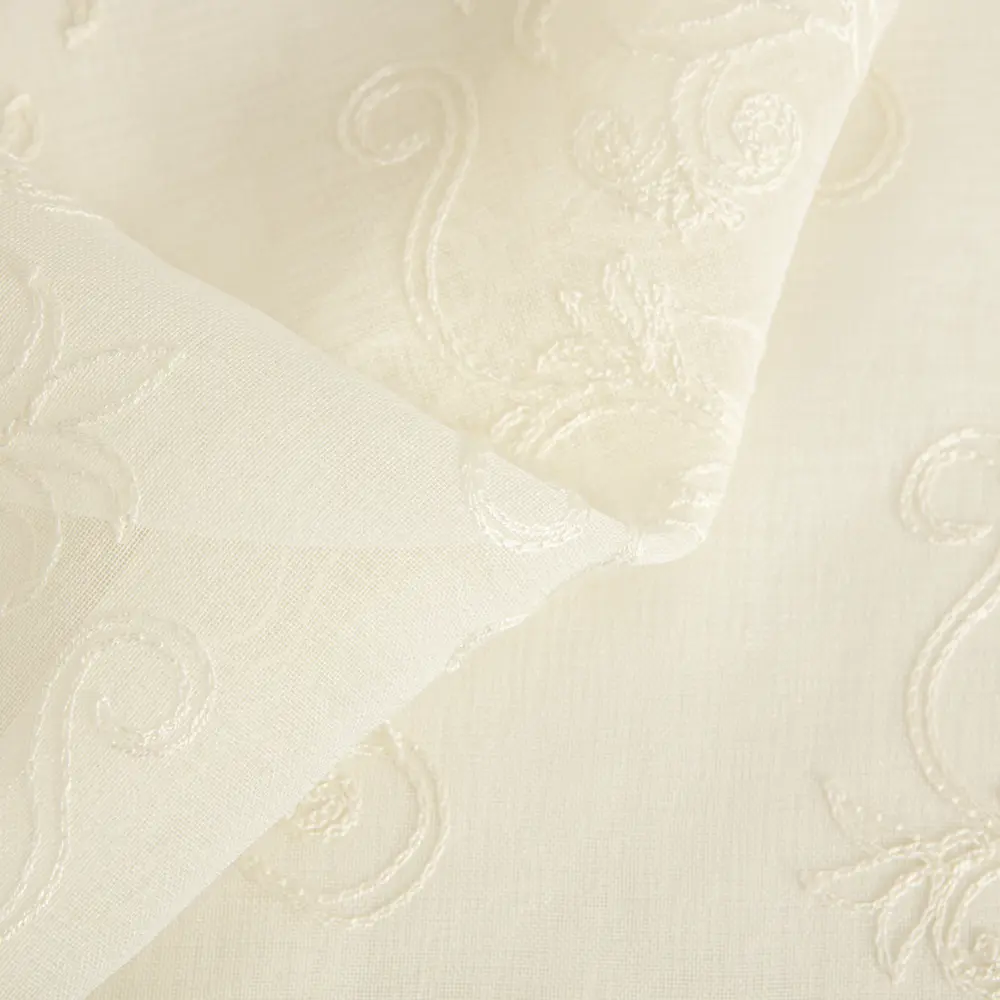 Тюль на ленте Inspire Jamy 285x280 см цвет Cream5 кремовый 83321652 STLM-2029164  - Вид №1