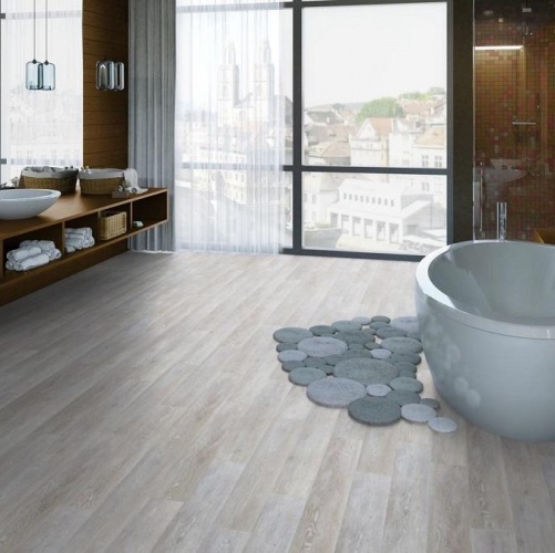 Виниловый ламинат Tarkett Lounge Husky Дуб с брашью (Текстурированная) 914,4х152,4/101,6 мм 1000901227 - Вид №3