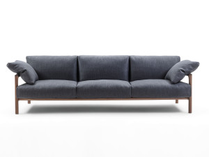 3-местный съемный тканевый диван