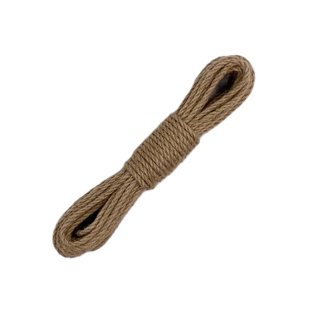 Джутовая веревка СИБШНУР 4 мм × 10 м - натуральная и прочная 89411597 STLM-1578628 - Вид №3