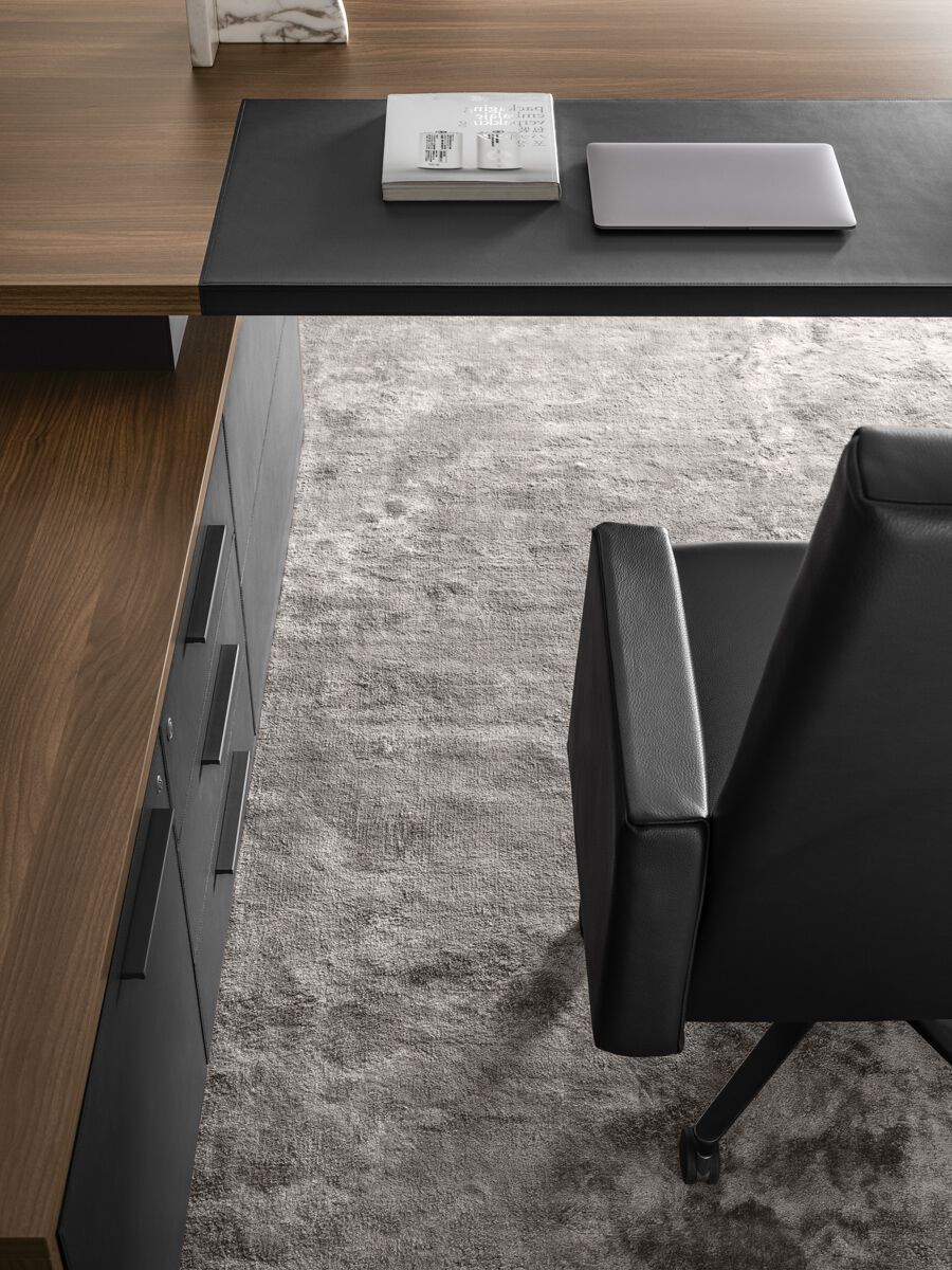 Кожаное вращающееся офисное кресло i 4 Mariani Inca ARCH-00071728 - Вид №8