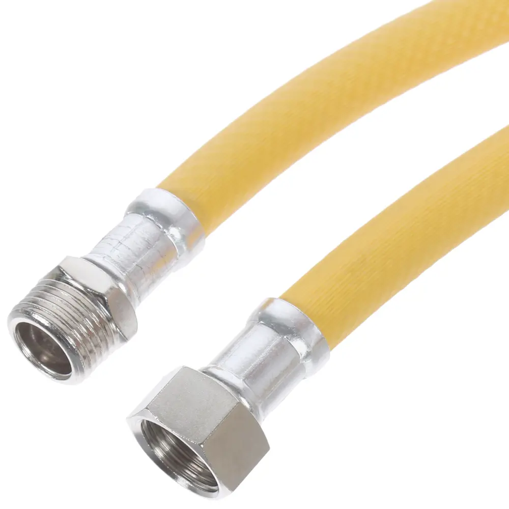 Гибкая подводка для газа армированная 1/2" гайка-штуцер 150 см Santreyd STLM-2021484 - Вид №1