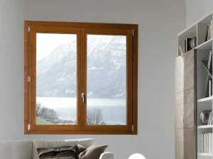 COCIF Распашное окно из дерева Klima+