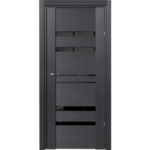 Дверь межкомнатная Artens Велдон глухая Hardflex цвет грей 90x200 см (c замком и петлями) 82401482 STLM-2047985