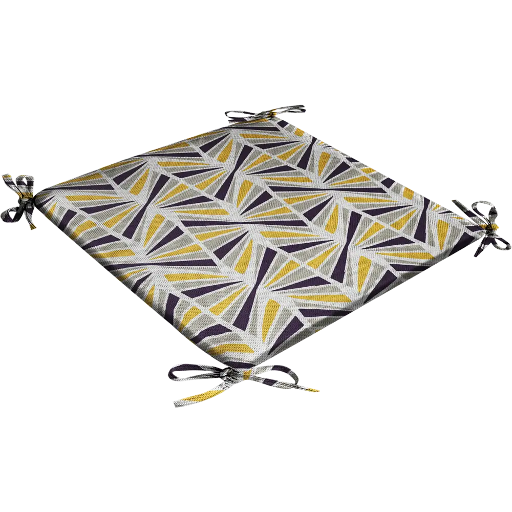 Галета на табурет «Калейдоскоп» 35x35 см цвет мультиколор LINEN WAY STLM-2151118 - Вид №1