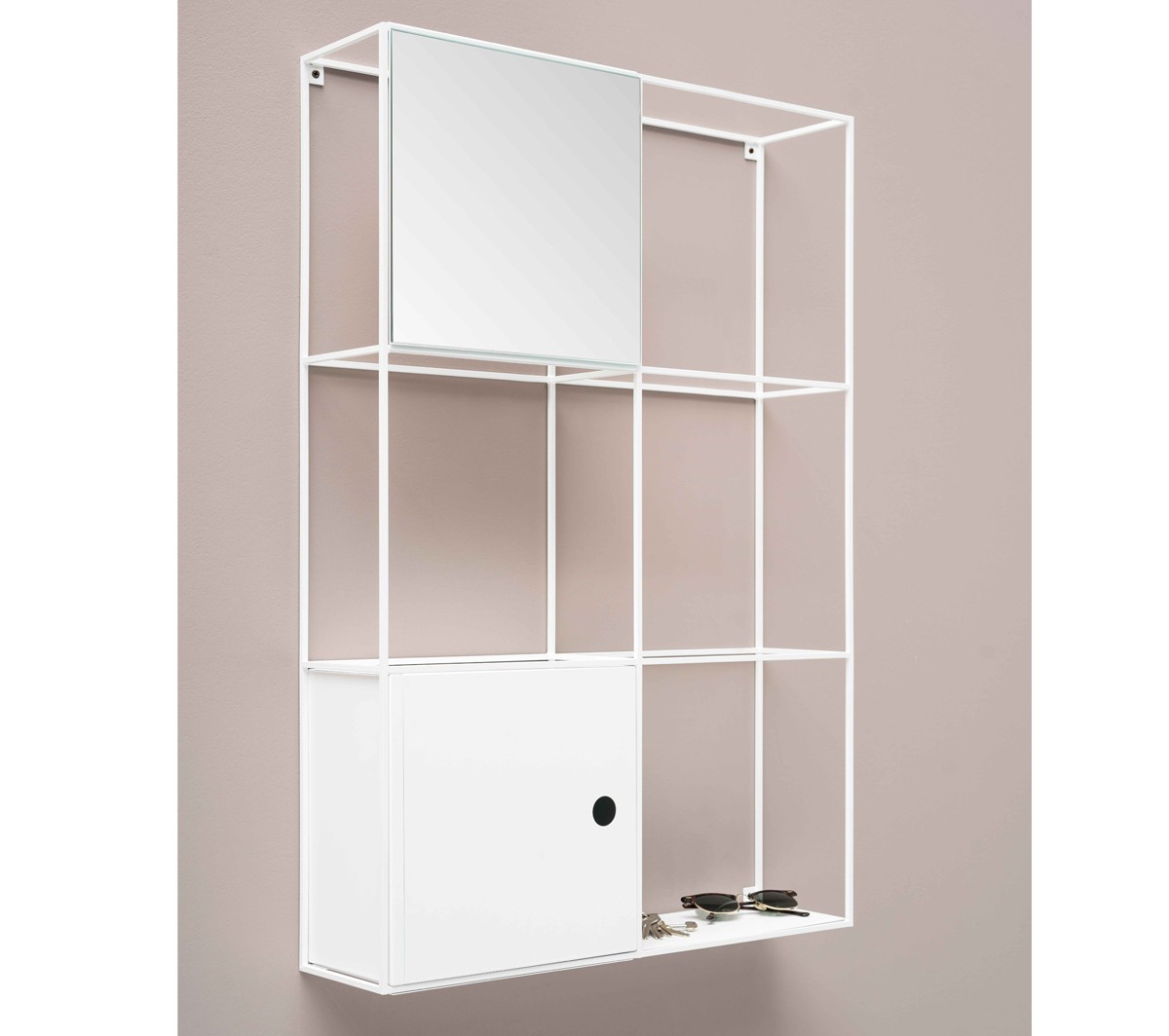 Ex.T FELT COMPOSITION 1 Стенка модульная белая EXFELTCOMB1BIANCO  - Вид №2