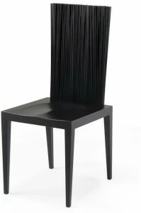 edra Металлический стул и спинка на ножках из ПВХ  Jen010