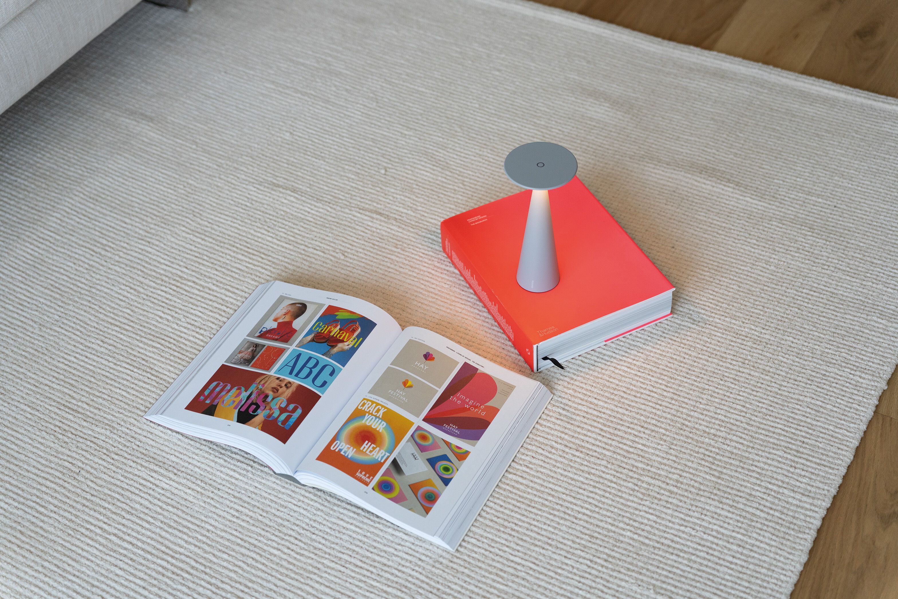 Алюминиевая аккумуляторная настольная лампа Zafferano DAMINA ARCH-00129759 - Вид №4