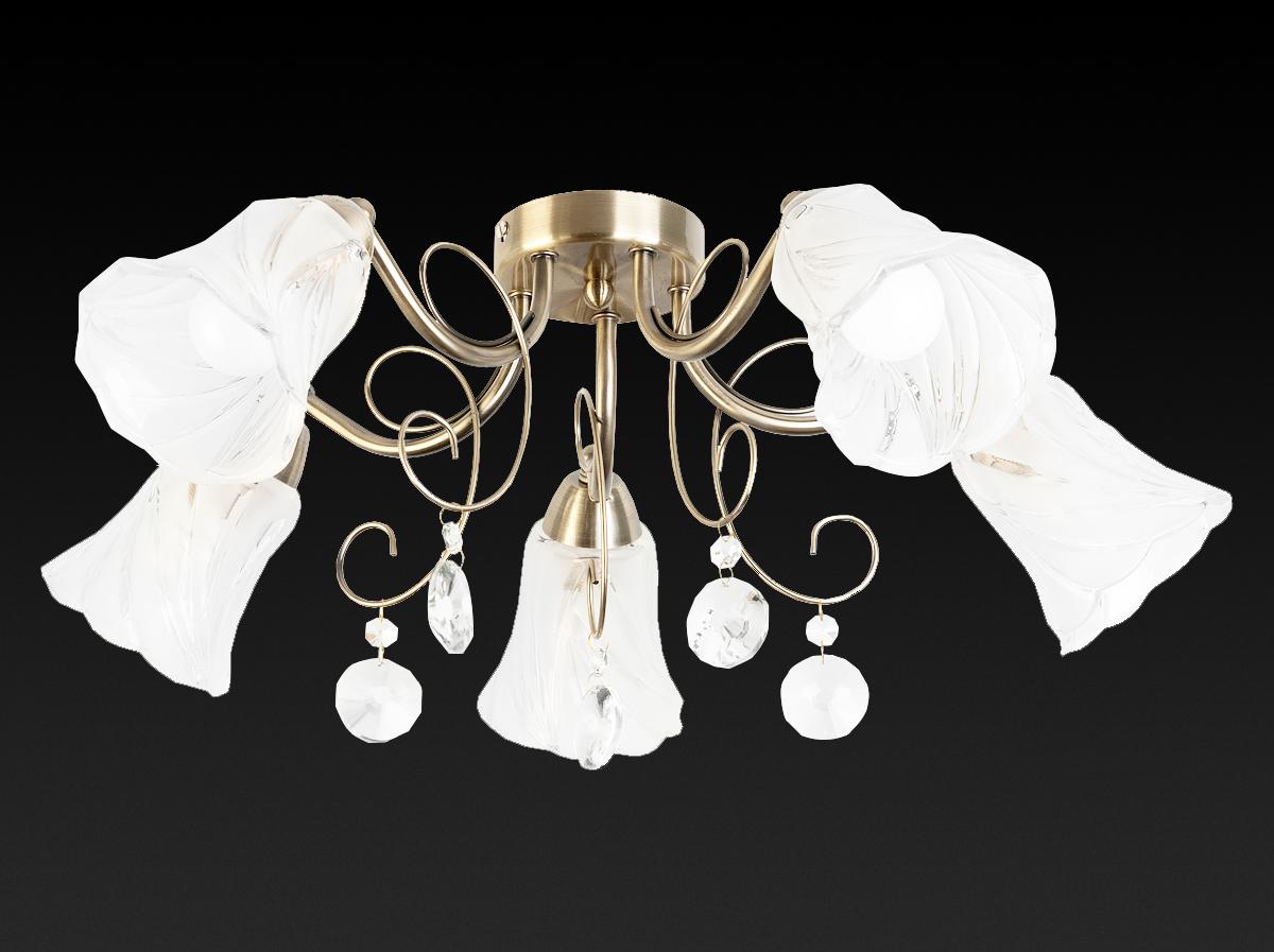 Потолочная люстра Toplight Charla TL7100X-05AB TOPLIGHT CHARLA 183531 Белый  - Вид №1