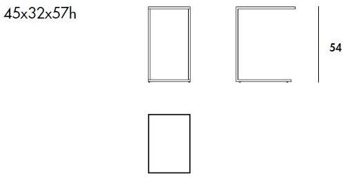 Sovet italia Сервировочный столик из керамики прямоугольный Quadro sun-id-1365680 - Вид №5