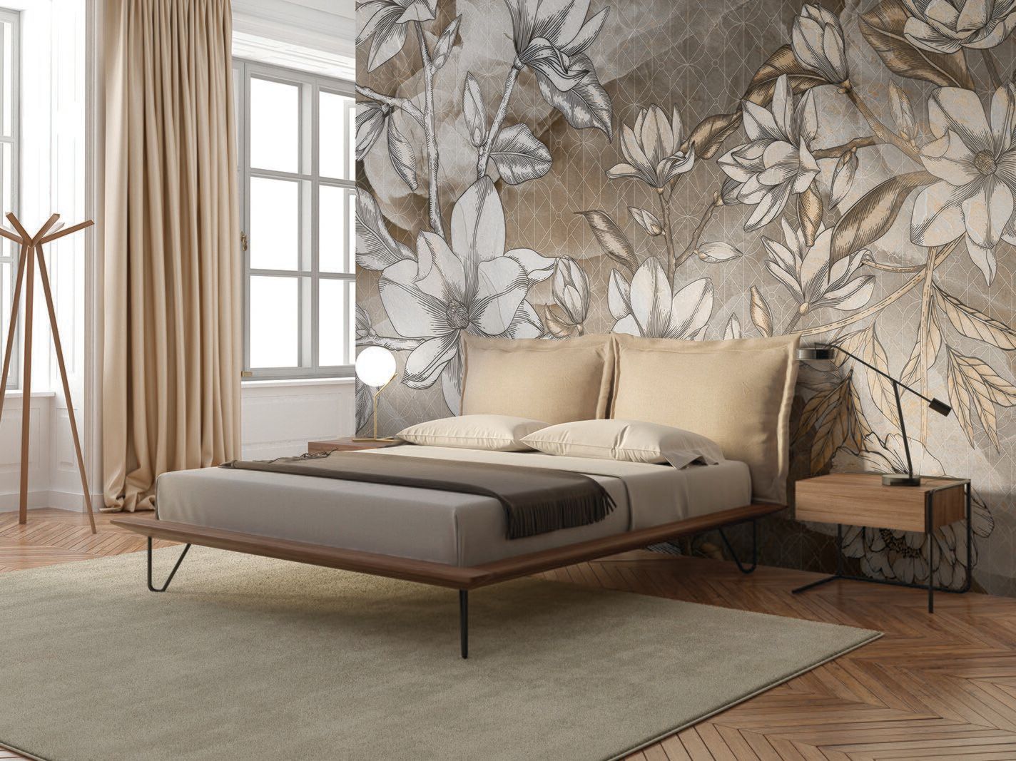 Обои с цветочными мотивами MILLE997 Floral Dream ARCH-00049598