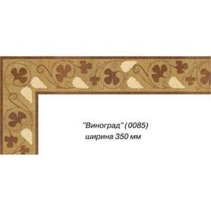 Художественный паркет Da Vinci Паркетный Бордюр 26-022 Орех Европейский (Грецкий) Селект (Гладкая) х мм.