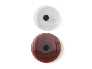 Стеклянная настенная вешалка