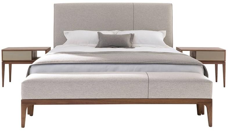 HC28 Cosmo Двуспальная кровать с высоким изголовьем Pianpian T20 - Вид №1