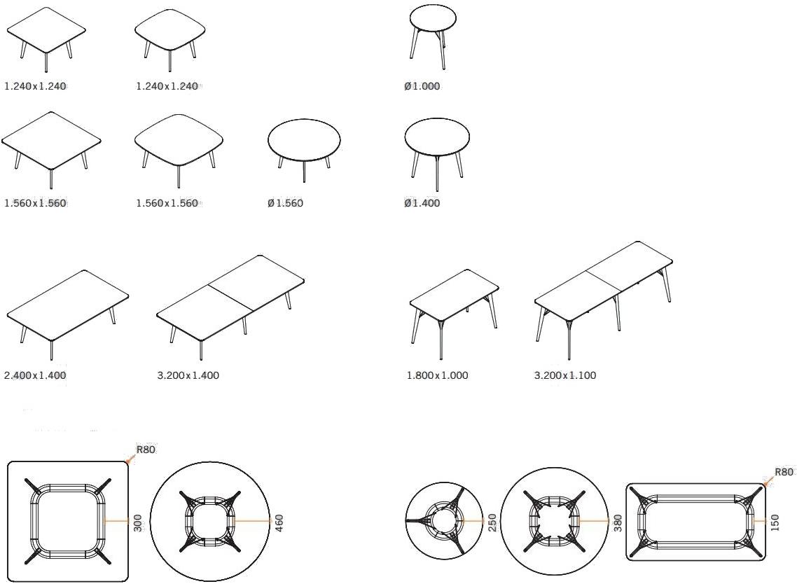 BENE Прямоугольный стол для совещаний Timba sun-id-1398702 - Вид №5