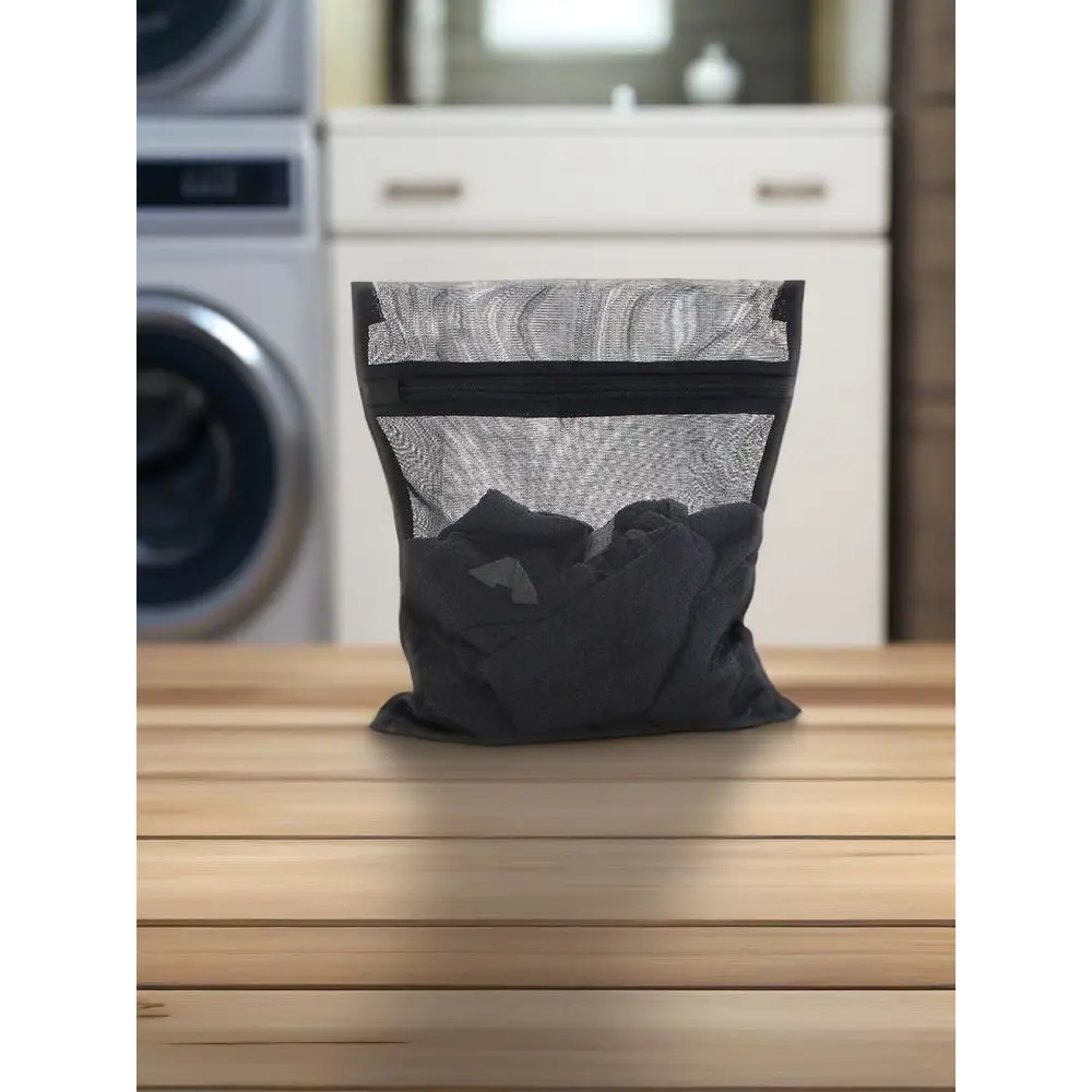 Мешок для стирки белья Vidage 40x30 см цвет черный Santreyd STLM-2118494 - Вид №2