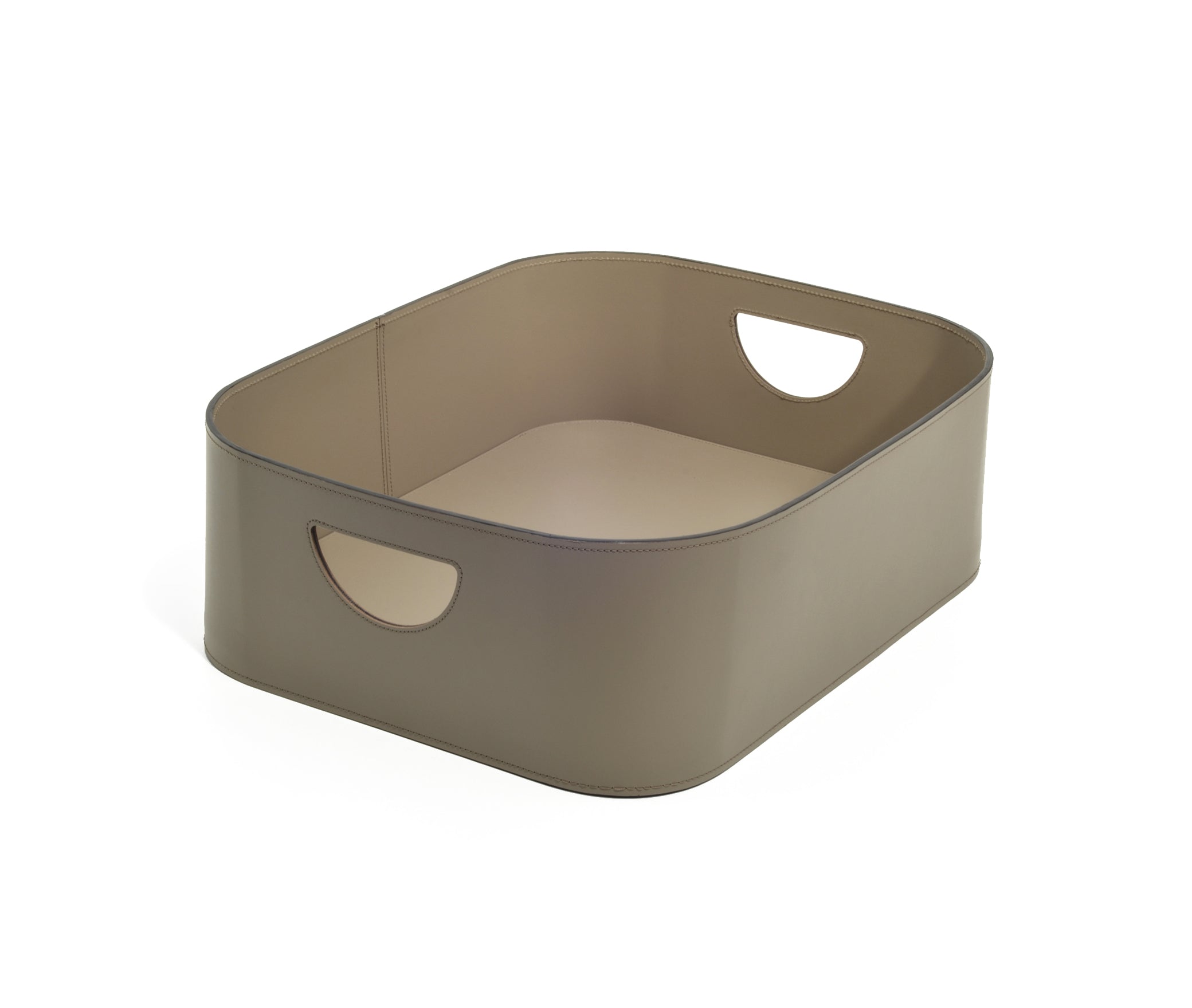 Большая коробка Rio - 46X42,5XH20 см / регенерированная кожа_черный Pinetti 00.1252.082.001